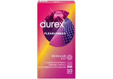Prezervatīvi DUREX Pleasuremax 10gab.