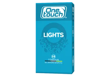 Prezervatīvi ONE TOUCH LIGHTS 12gab.