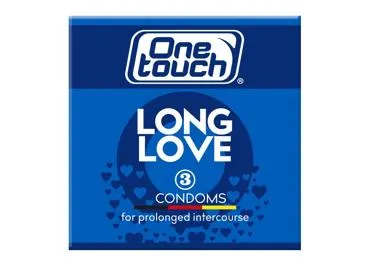 Prezervatīvi ONE TOUCH LONG LOVE 3gab.