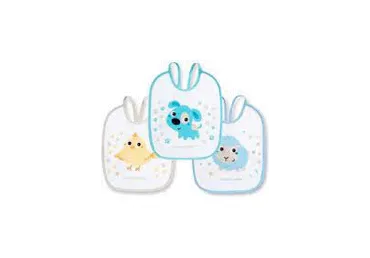 Priekšautiņi CANPOL ar plēvi 3gab.