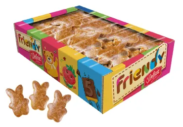 Prjaņiki Zaķīši cukura glazūrā 400g