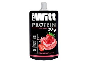 Proteīna biezenis ābols zemene citrons DR WITT 200g
