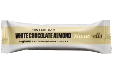 Proteīna batoniņš BAREBELLS White chocolate&Almond, 55g