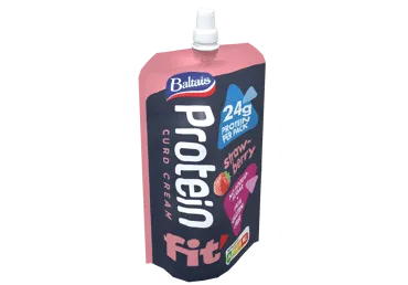 Proteīna biezpiena krēms zemeņu BALTAIS 200g