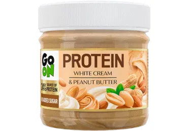 Proteīna grauzdētu zemesriekstu krēms GO ON 180g