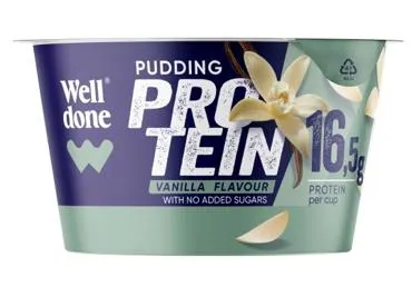 Pudiņš Protein vaniļas WELL DONE 150g