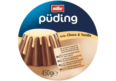 PUDIŅŠ MULLER ŠOKOLĀDES VANIĻAS 450G