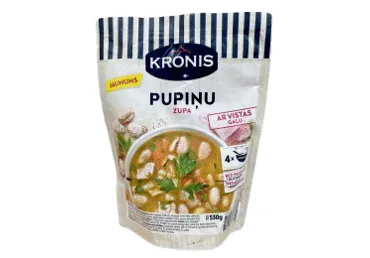 Pupiņu zupa ar vistas gaļu KRONIS, pakā, 530g