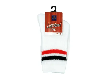 Pusaudžu zeķes BISOKS 32141 baltas 31-34