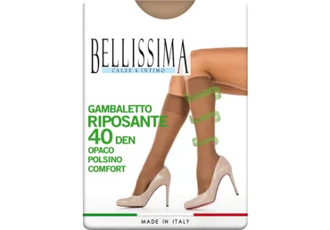 Pusgarās zeķes BELLIS. Riposante 40miele