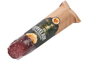 Pusžāvēta aļņa gaļas desa ar parmezānu RGK 265g