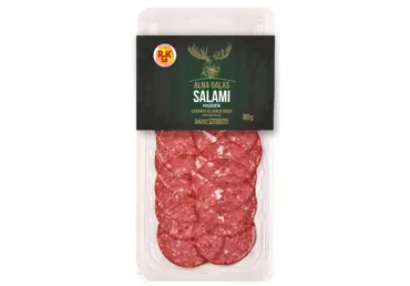 Pusžāvēta aļņa gaļas Salami desa RGK 80g