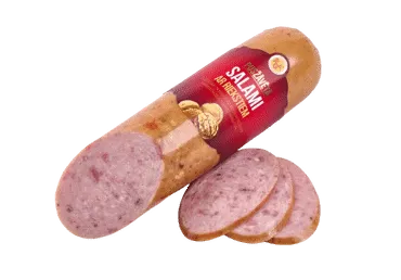 Pusžāvēta Salami desa ar valriekstiem RGK sver.