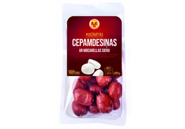 Pusžāvētas cepamdesiņas ar Mozzarella RGK 490g