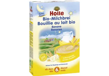 Putra HOLLE Organic banānu 6+ 250g