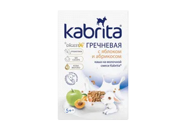 Putra KABRITA kazas piena griķu 5+ 180g