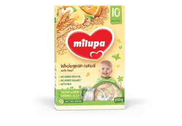 Putra MILUPA piena pilngraudu-augļu 10+250g