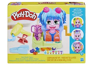 Rad.kompl.ar plastil.PLAY-DOH frizieris