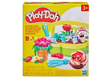 Radošais plastilīna komplekts PLAY-DOH puķu dārzs