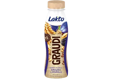 Raudzēts produkts Graudi LAKTO ar žāvētām plūmēm 270g