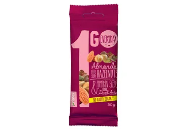 Riekstu, sēklu, dateļu maisījums 1GO, 50g
