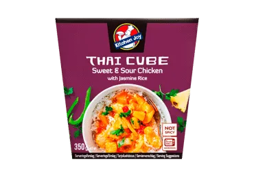 Rīsi ar cāļa gaļu saldskābajā mērcē, Kitchen Joy, saldēti, 350g