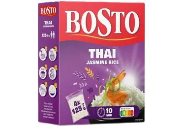 Rīsi BOSTO Tai Jasmin 4x125g