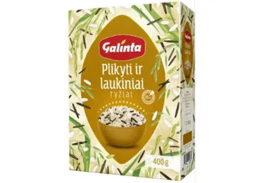 Rīsi GALINTA savvaļas tvaicēti 400g