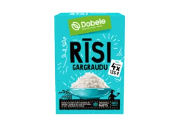 Rīsi Dobele gargraudu kastīte 4x125g