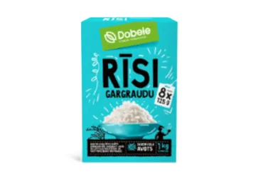 Rīsi gargraudu kastītē 8x125g