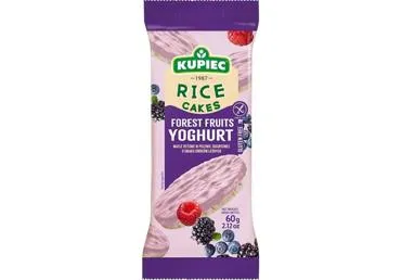 Rīsu galetes KUPIEC ar jogurtu un meža ogām 60g