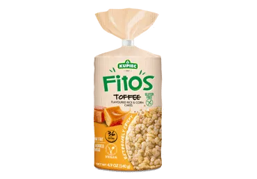Rīsu kukurūzas galetes Fitos KUPIEC Toffee bez glutēna 140g