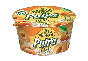 Rīsu putra ar aprikozēm 6% 200g ANNELE