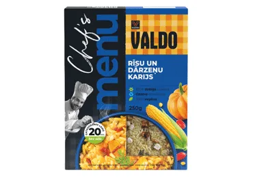 Maisījums Rīsu un dārzeņu karijs Valdo 250g