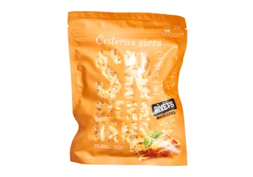 Rīvēts siers Čederas SN 200g