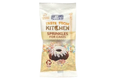 Rotājumi tortēm ALVO krāsainie 50g