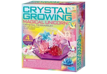 Rotalļieta Augošs kristāls ar vienradzi 4M