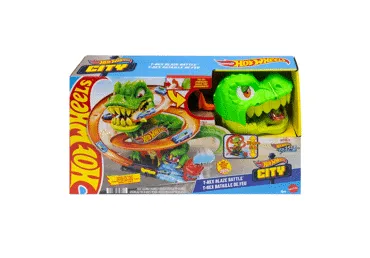 Rotaļu trase HOT WHEELS ugunsdzēsēju depo