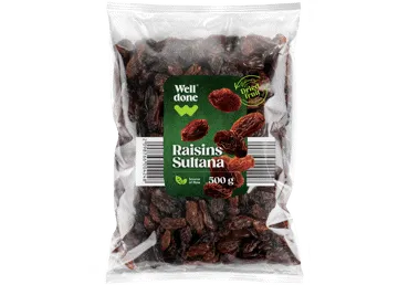 Rozīnes Sultana WELL DONE 500g