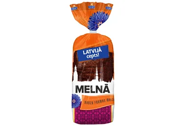 Rudzu maize Melnā Latvijā cepts! LATVIJAS MAIZNIEKS 600g