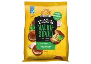 Rudzu sausiņi LINKOSUO ar ķiplokiem 150g