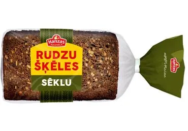 Rudzu sēklu maizes šķēles HM 450g