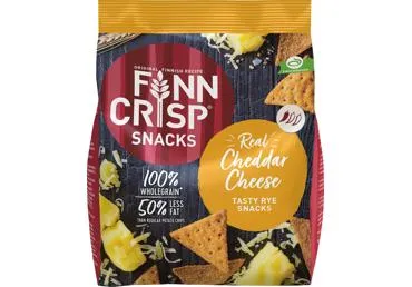 Rudzu uzkoda FINN CRISPČedaras siers  150g