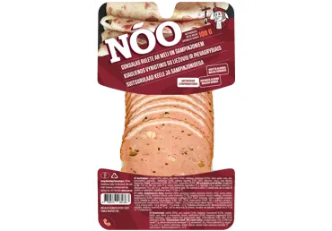 Rulete ar mēli un šampinjoniem NOO 100g