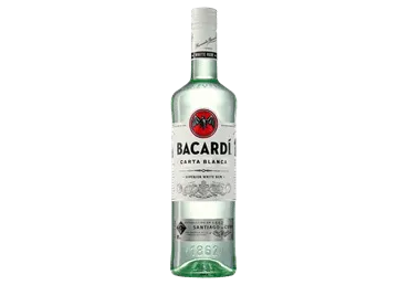 Rums BACARDI CARTA BLANCA 37,5% 1L