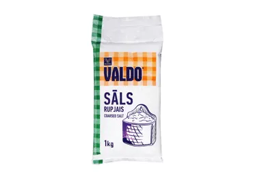 Sāls rupjā Valdo 1kg poliet.iep.