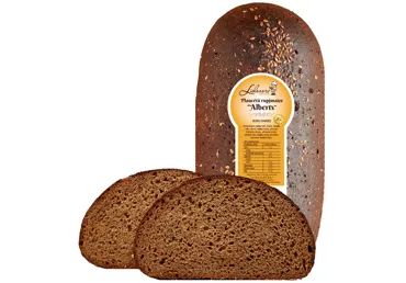 Rupjmaize Alberts LIELEZERS plaucēta 580g