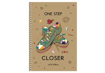 Rūtiņu klade A5 96 lapas ar spirāli