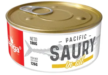 Saira eļļā BANGA 180g