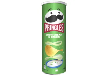 Sāļā uzkoda PRINGLES ar skābo krējumu un sīpoliem 165g